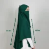 BUSHEDA (PLUS SIZE) Set Tudung Saok + Purdah - Image 3